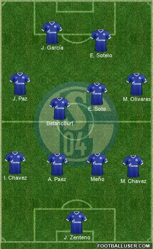 FC Schalke 04 Formation 2019