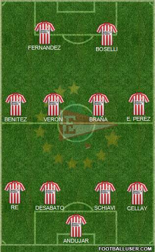 Estudiantes de La Plata Formation 2019