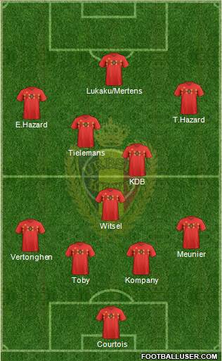 Belgium Formation 2019
