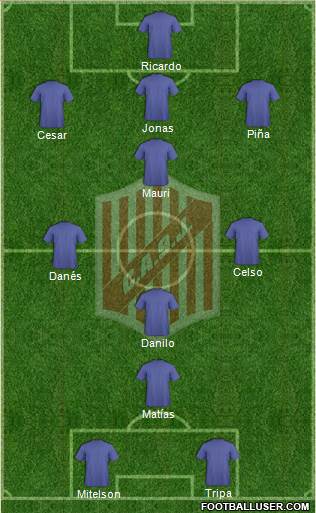 9 de Julio Formation 2019