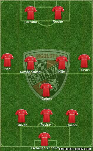 FC Ingolstadt 04 Formation 2019