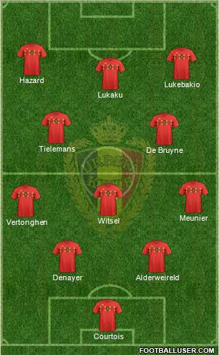 Belgium Formation 2019