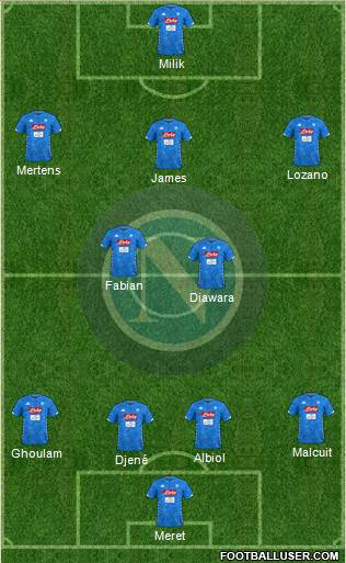 Napoli Formation 2019