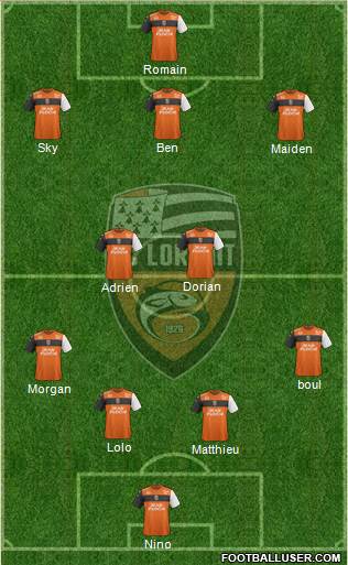 FC Lorient Bretagne Sud Formation 2019
