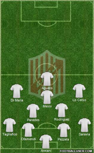 9 de Julio Formation 2019