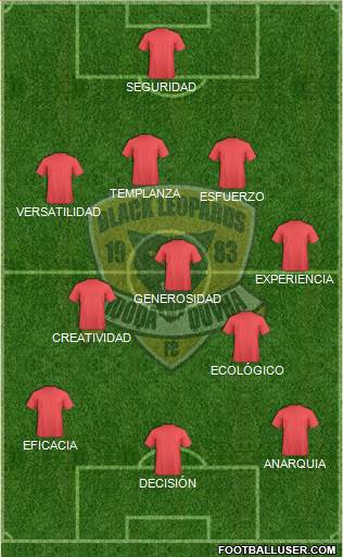 Black Leopards Formation 2019
