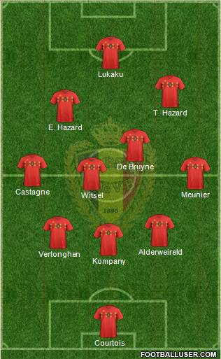 Belgium Formation 2019
