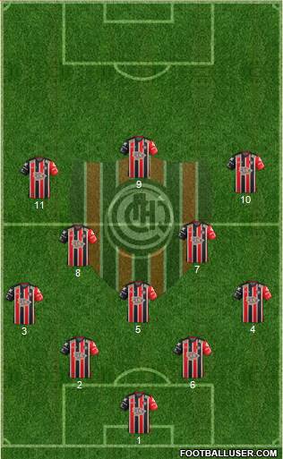 Chacarita Juniors Formation 2019