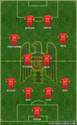 CD Unión Española S.A.D.P. Formation 2019