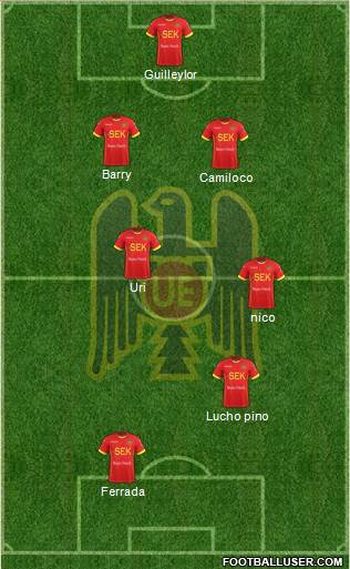 CD Unión Española S.A.D.P. Formation 2019