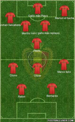 Belgium Formation 2019