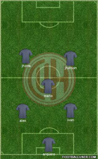 CS Unión Huaral Formation 2019