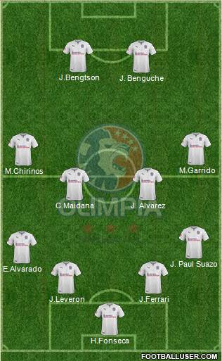 CD Olimpia Formation 2019