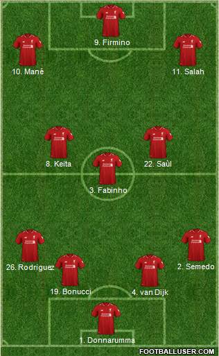 Liverpool Formation 2019