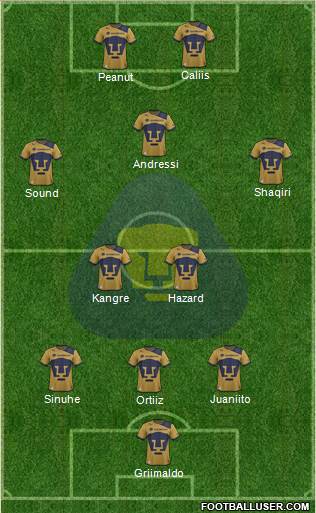Club Pumas de Cuernavaca Formation 2019