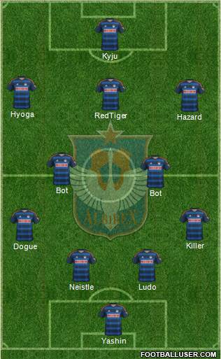 Albirex Niigata Formation 2019