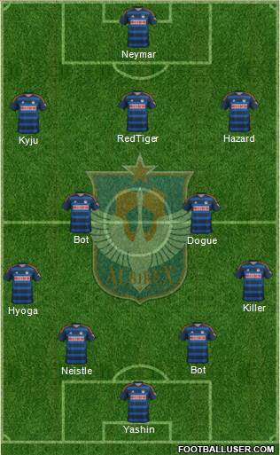 Albirex Niigata Formation 2019