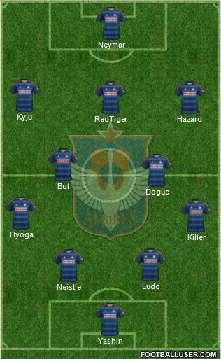 Albirex Niigata Formation 2019