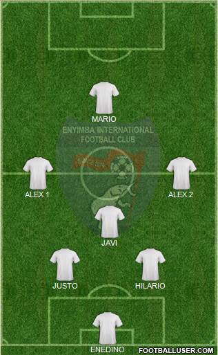 Enyimba International Football Club Formation 2019