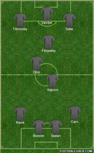Pro Evolution Soccer Team Formation 2019