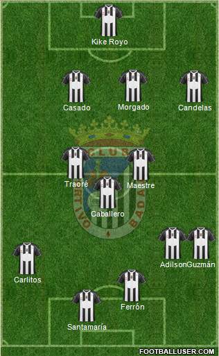 C.D. Badajoz S.A.D. Formation 2019