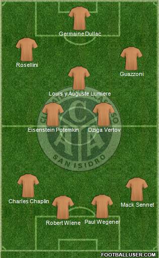 Acassuso football formation