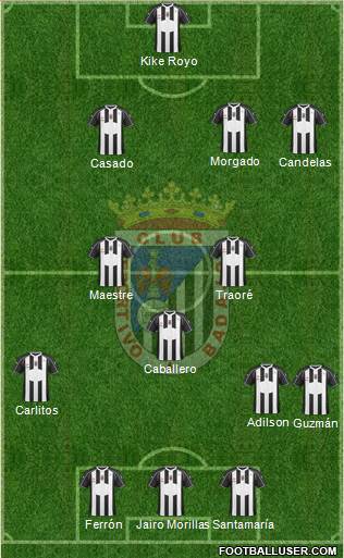 C.D. Badajoz S.A.D. Formation 2019