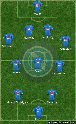 Napoli Formation 2019