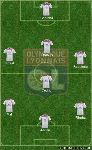 Olympique Lyonnais Formation 2019