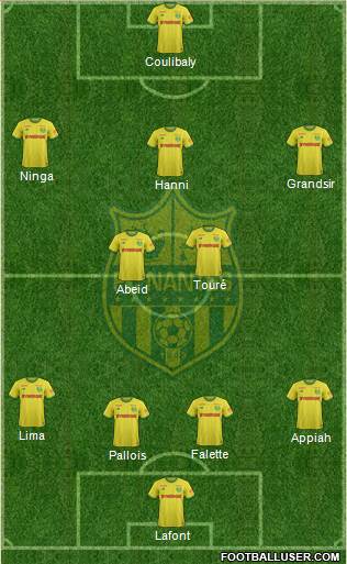 FC Nantes Formation 2019