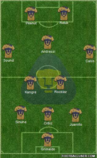 Club Pumas de Cuernavaca Formation 2019