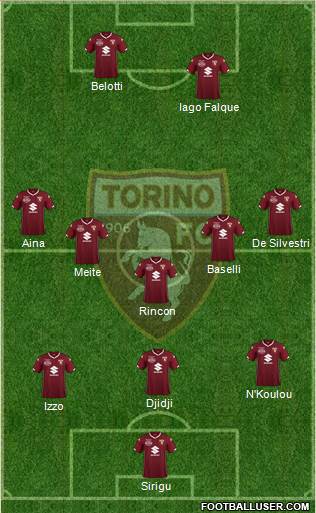 Torino Formation 2019