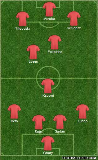 Pro Evolution Soccer Team Formation 2019