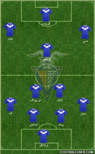 C.F. Badalona Formation 2019