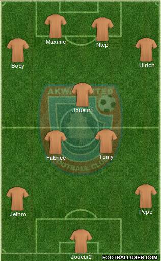 Akwa United FC Formation 2019