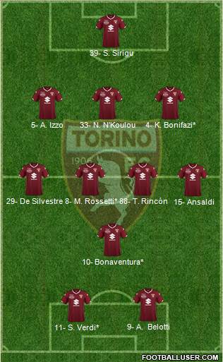 Torino Formation 2019