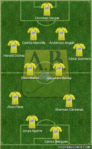 CA Bucaramanga CD Formation 2019