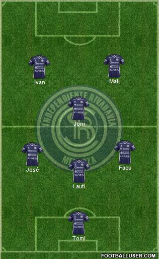 Independiente Rivadavia de Mendoza Formation 2019