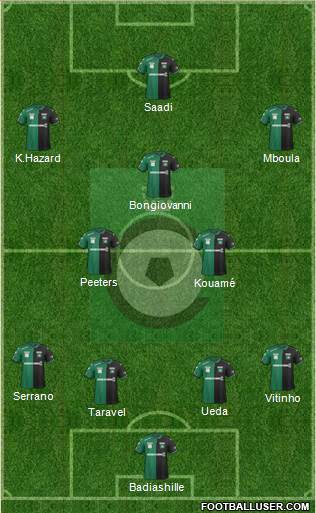 KSV Cercle Brugge Formation 2019