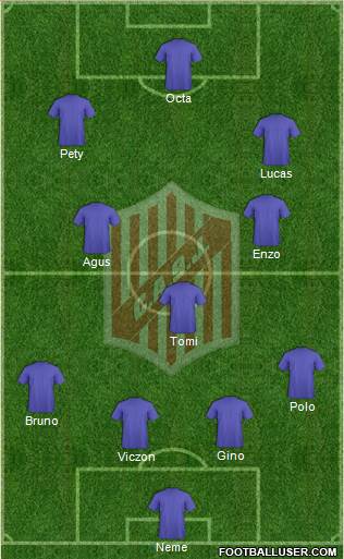 9 de Julio Formation 2019