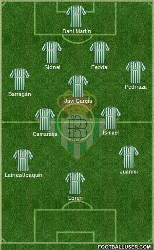 Real Betis B., S.A.D. Formation 2019