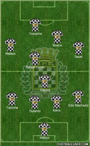 Boavista Futebol Clube - SAD football formation