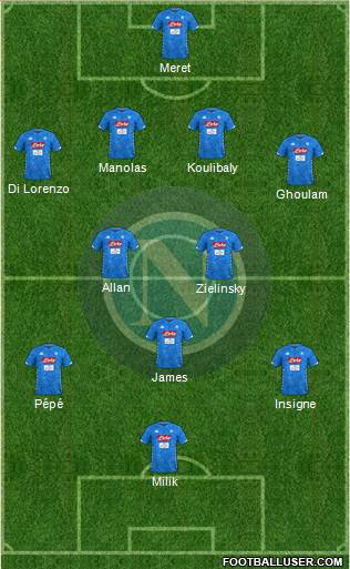 Napoli Formation 2019