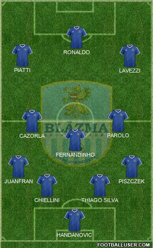 FK Blazma Rezekne Formation 2019