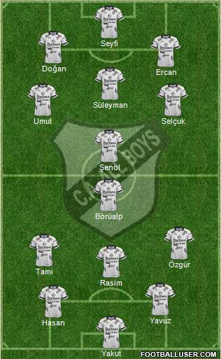All Boys Formation 2019