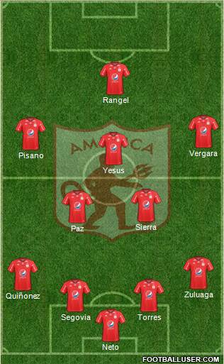 CD América de Cali Formation 2019