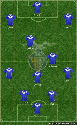 C.F. Badalona Formation 2019
