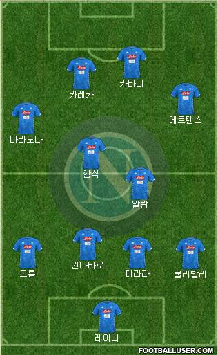 Napoli Formation 2019