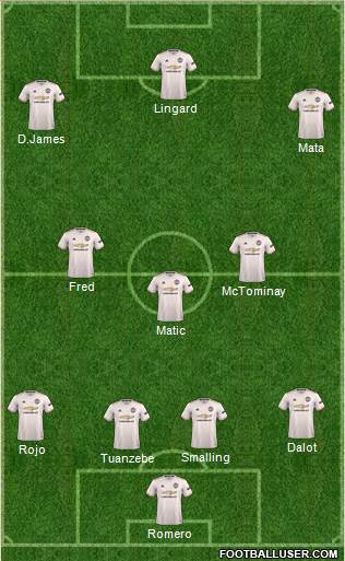 Manchester United Formation 2019