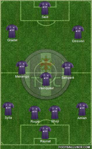 Toulouse Football Club football formation